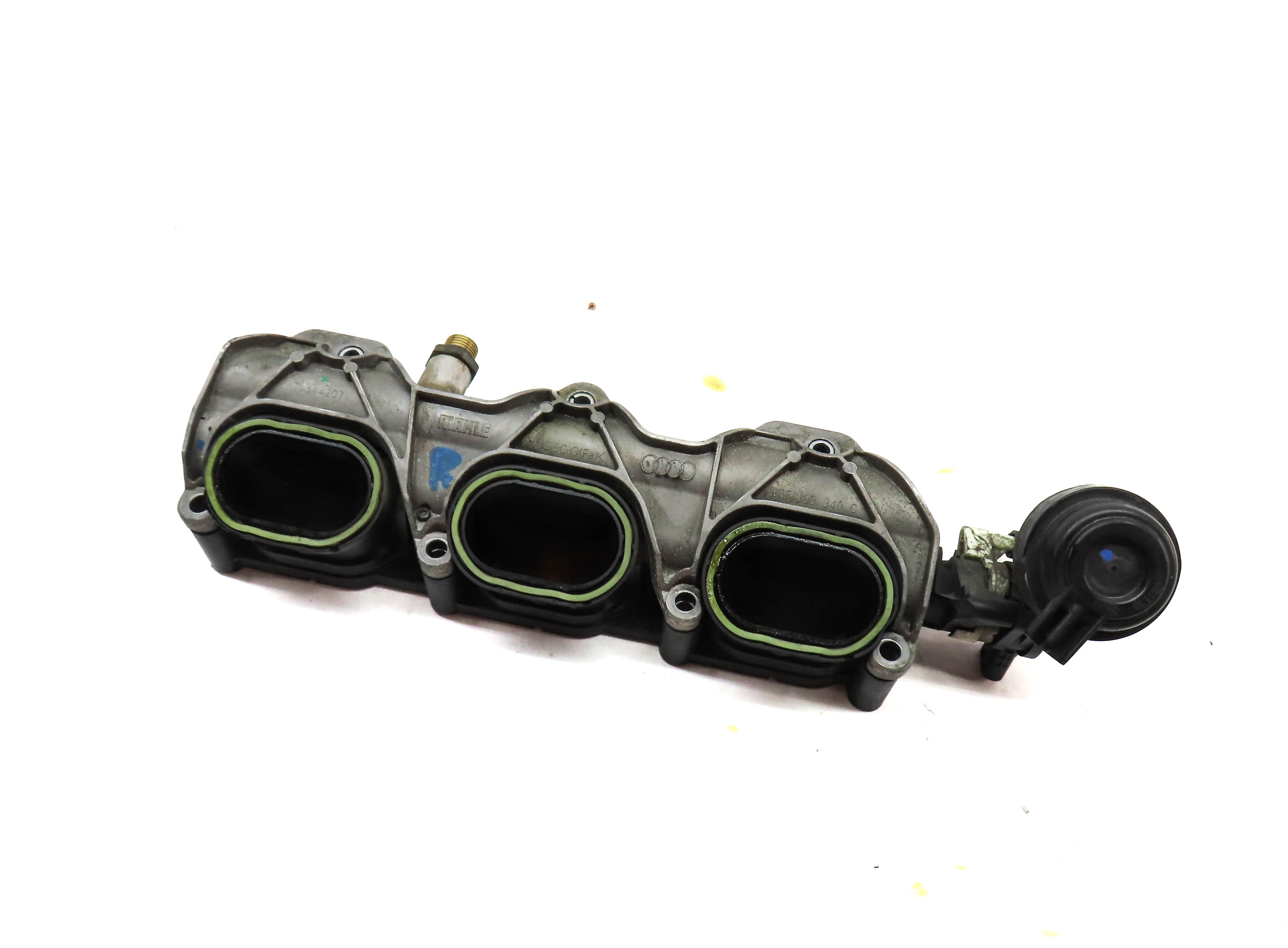 11-18 PORSCHE CAYENNE PANAMERA (958 970 G1) 3.0L - RIGHT LOWER INTAKE MANIFOLD — exact item pictured